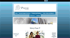 Desktop Screenshot of pequodsystems.com